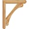 Ekena Millwork Legacy Craftsman Rough Sawn Bracket w/ Offset Brace, Western Red Cedar, 6"W x 30"D x 36"H BKT0604X30X36LEC04RWR - alternate 2